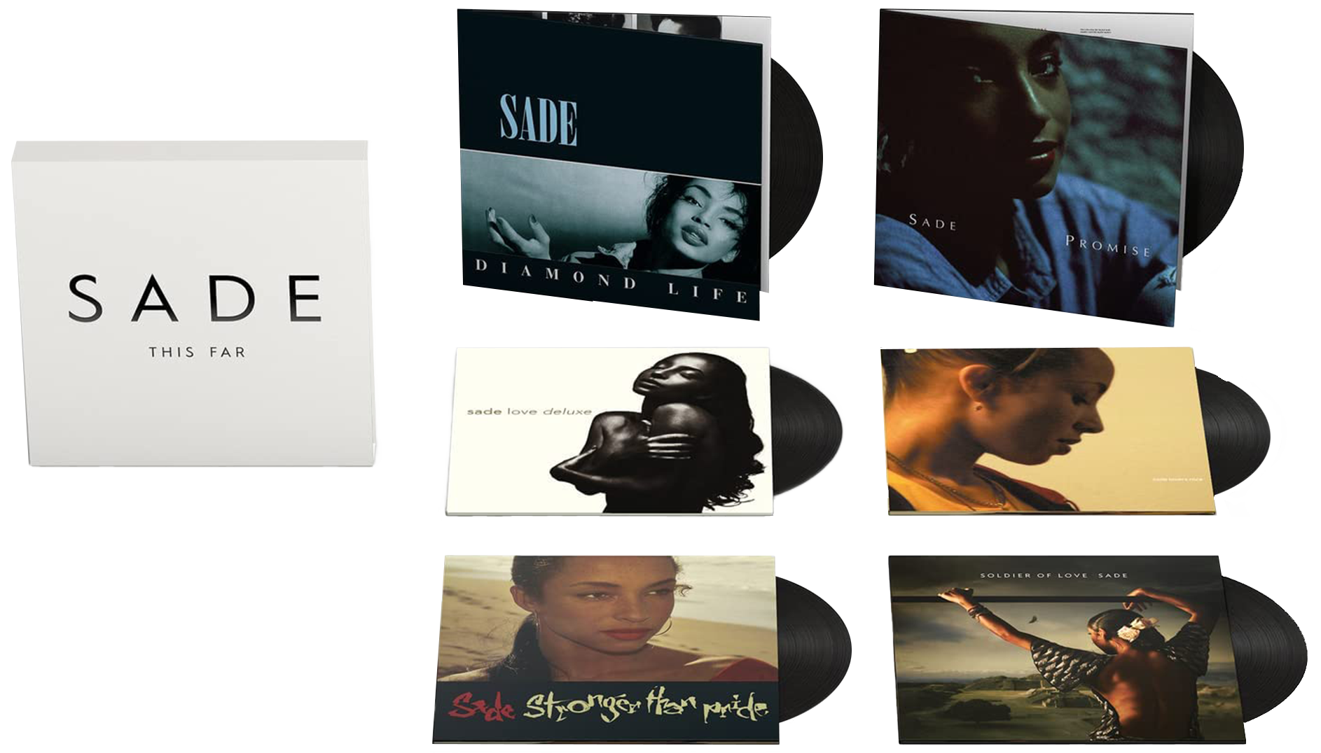 Image of Artwork for Sade's This Far (LP)